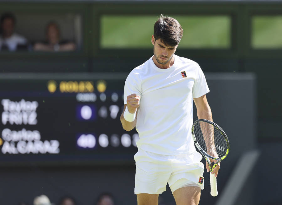 乌拉圭足球联赛
_温网｜携24连胜闯入男单决赛乌拉圭足球联赛
，发球进化的阿尔卡拉斯还有对手吗？