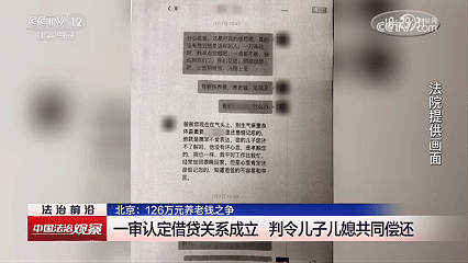 皇冠信用网开号_老人卖房替儿还贷百万元皇冠信用网开号,儿子儿媳拿钱后与他断绝来往,老人起诉要钱,儿媳称微信说过“感谢爸爸鼎力相助”,足以说明钱是赠与;法院说法